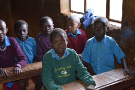 Young boy from Kenya had his sight restored through Operation Eyesight