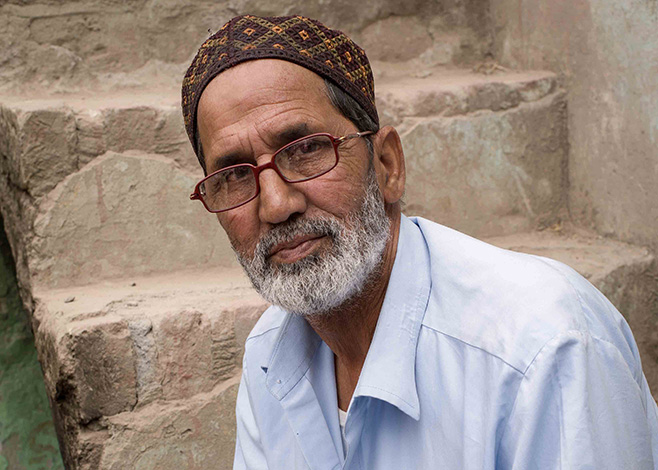 Portrait of a senior man