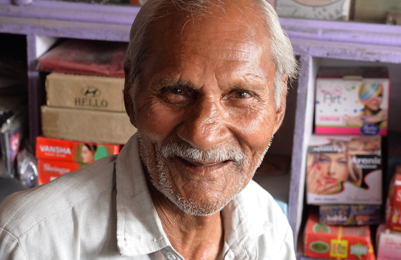 Portrait of a senior man