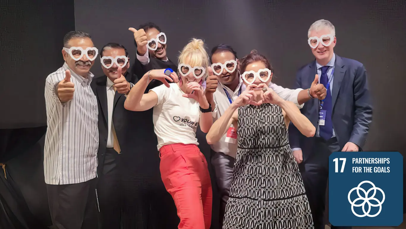 An image of eye health sector leaders at a global IAPB conference in 2023.|An image of eye health sector leaders at a global IAPB conference in 2023.