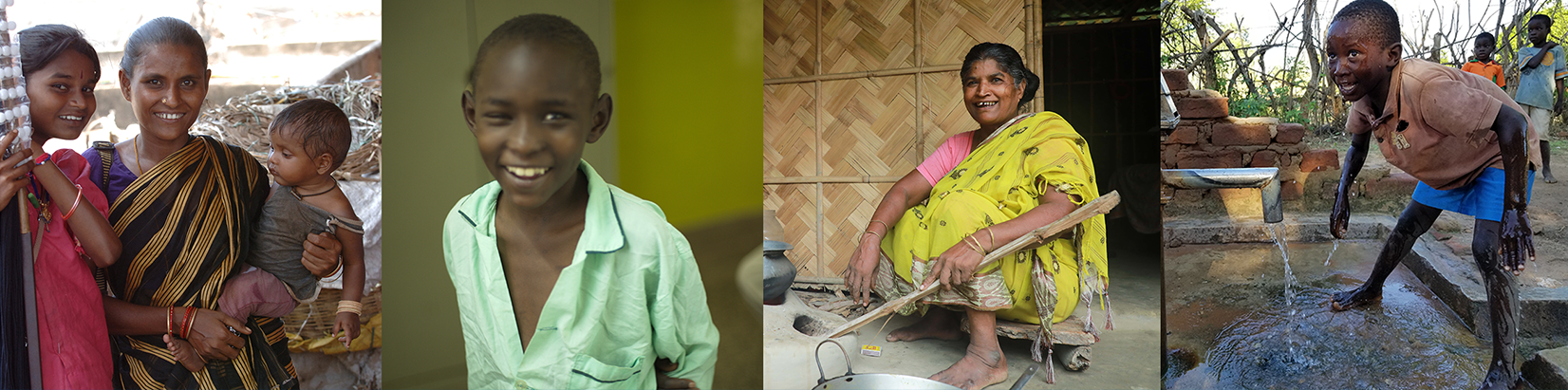 Web banner of four photos of women and children|Web banner of four photos of women and children|Close up photo of senior woman.